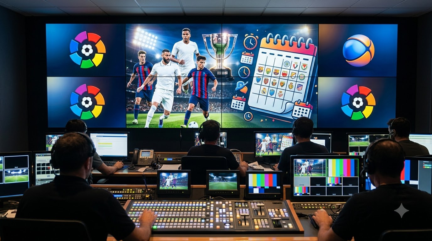 Tìm hiểu lịch phát sóng LaLiga SCTV và bản quyền mùa giải 2026 2027 Tìm hiểu lịch phát sóng LaLiga SCTV và bản quyền mùa giải 2026 2027